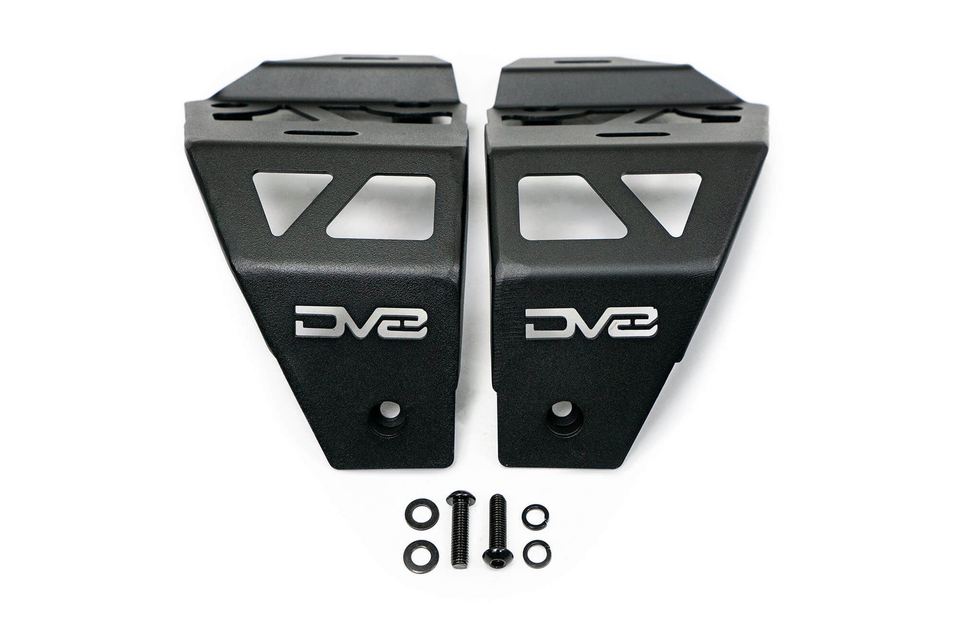 2018 2025 Jeep Wrangler JL JLU Gladiator JT A Pillar Dual Pod Light Mounts DV8 Offroad-5