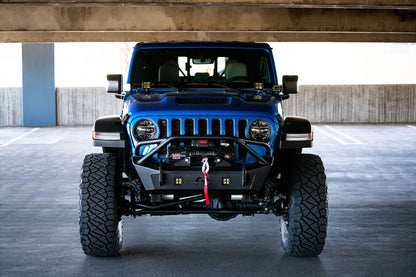2018 2025 JeepWrangler JL JLU 392 Gladiator JT Moj Dual Pod Light Mounts DV8 Offroad-2