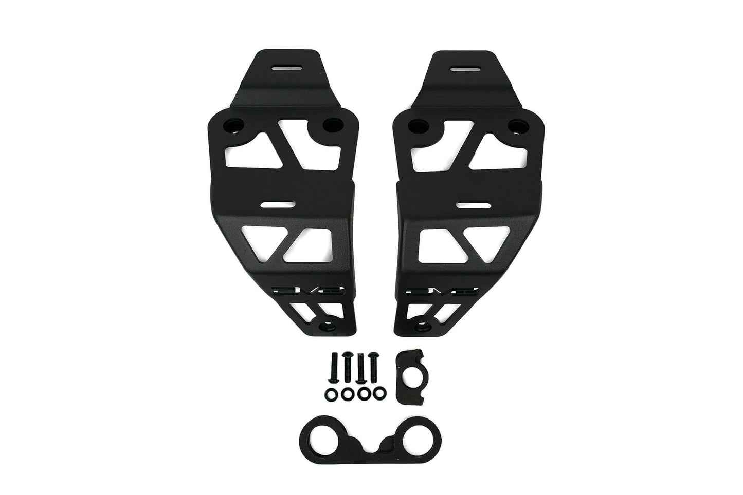 2018 2025 JeepWrangler JL JLU 392 Gladiator JT Moj Dual Pod Light Mounts DV8 Offroad-6