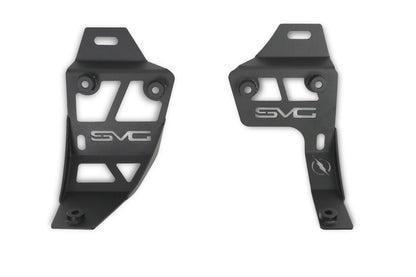 2020 2025 Jeep Wrangler JL JLU 4xe Gladiator JT Dual Light Pod Mounts DV8 Offroad-5