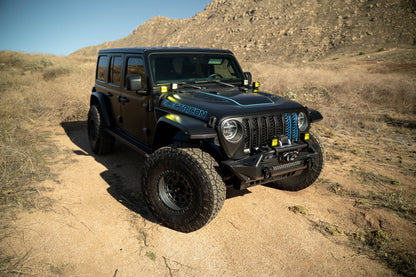 2020 2025 Jeep Wrangler JL JLU 4xe Gladiator JT Dual Light Pod Mounts DV8 Offroad-9