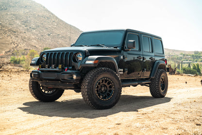 2018 2025 Wrangler JL Push Bar for Mopar Rubicon Steel Bumper DV8 Offroad-10