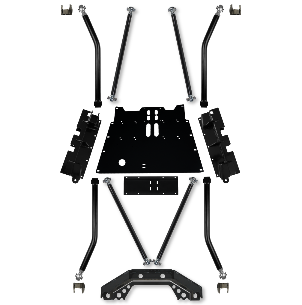 Rockzilla Flat Belly Long-Arm Upgrade 04-06 Wrangler Unlimited LJ Rock Krawler-1
