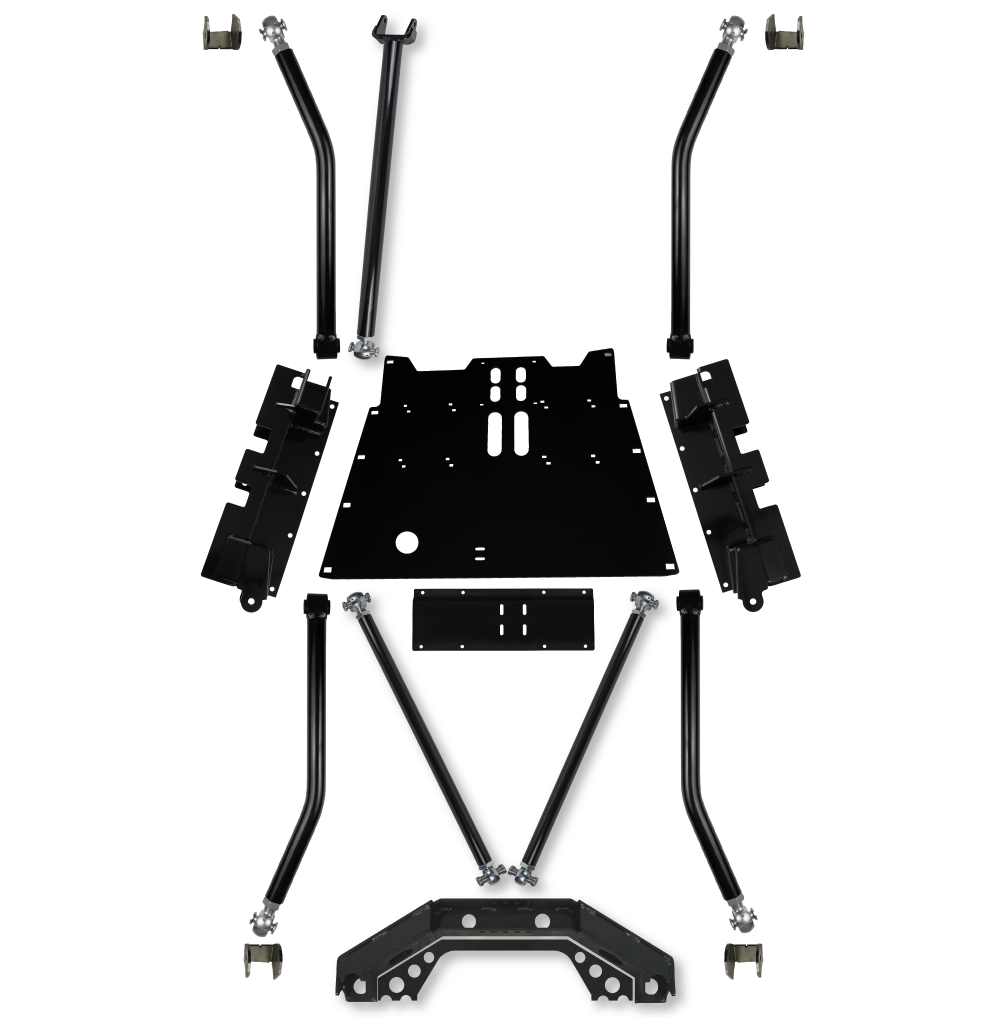 Rockzilla Flat Belly Long-Arm Upgrade 04-06 Wrangler Unlimited LJ Rock Krawler