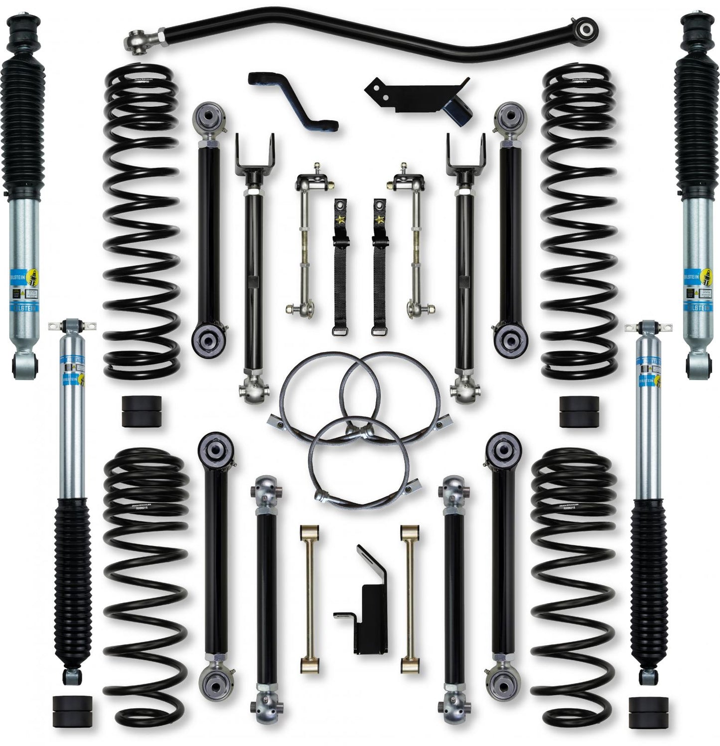 2.0 Inch X-Factor Short-Arm Suspension System For Jeep Wrangler LJ Rock Krawler