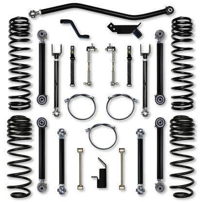 2.0 Inch X-Factor Short-Arm Suspension System For Jeep Wrangler LJ Rock Krawler-1