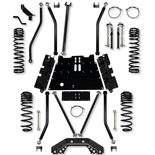 3.5 Inch X-Factor X2 Flat-Belly Long-Arm Suspension System For Jeep Wrangler LJ Rock Krawler-1
