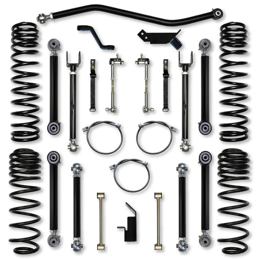 3.5 Inch X-Factor Short-Arm Suspension System For Jeep Wrangler LJ Rock Krawler-1