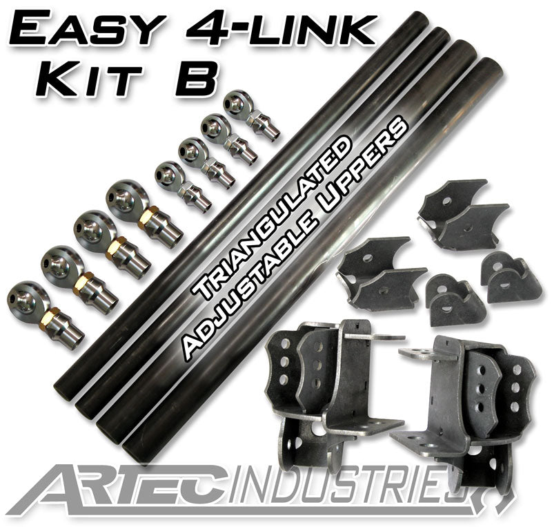 Easy 4 Link Kit B No Tube All 1.25 Inch Krawler Joints Artec Industries