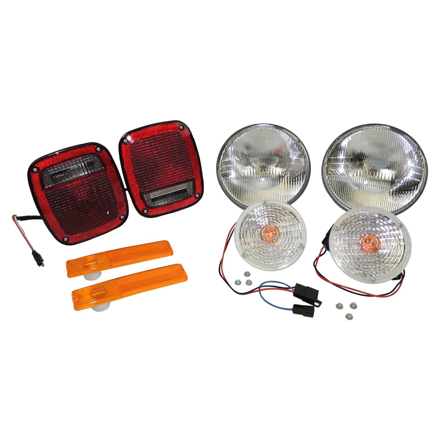 Light Master Kit for Select 1972-1976 Jeep CJ-5, CJ-6, and CJ-7 Models Crown Automotive