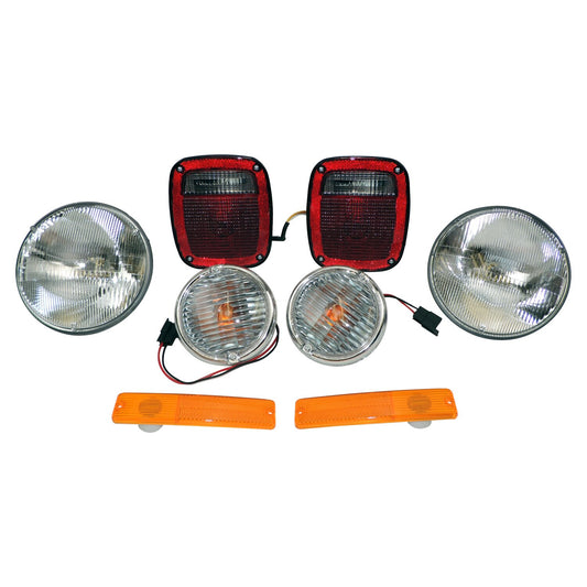 Light Master Kit for Select 1976-1980 Jeep CJ-5 and CJ-7 Models Crown Automotive