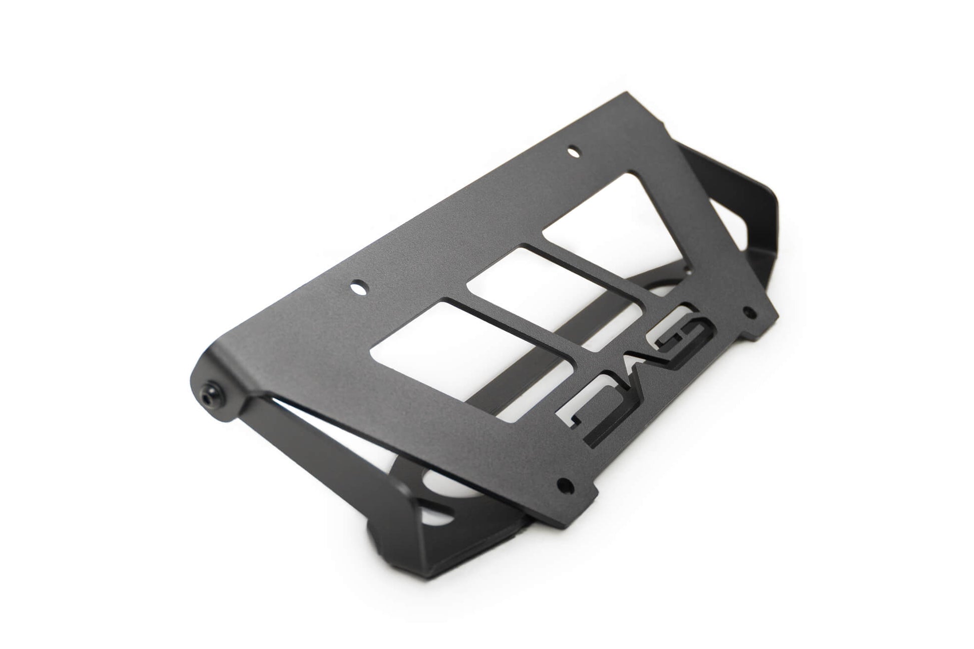 Fairlead Mounted Flip Up License Plate Bracket DV8 Offroad-6