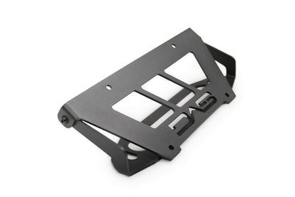 Fairlead Mounted Flip Up License Plate Bracket DV8 Offroad-6