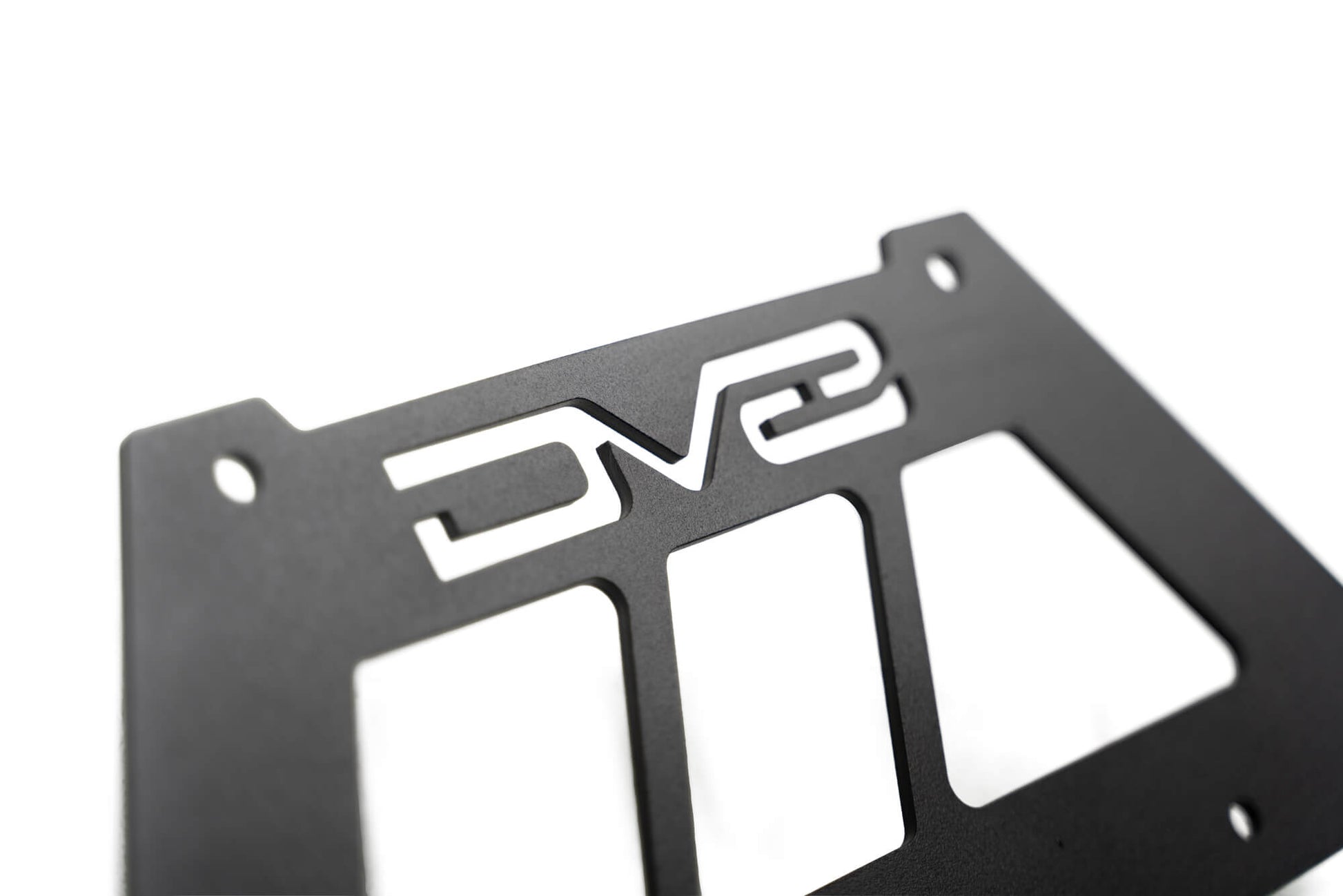 Fairlead Mounted Flip Up License Plate Bracket DV8 Offroad-9