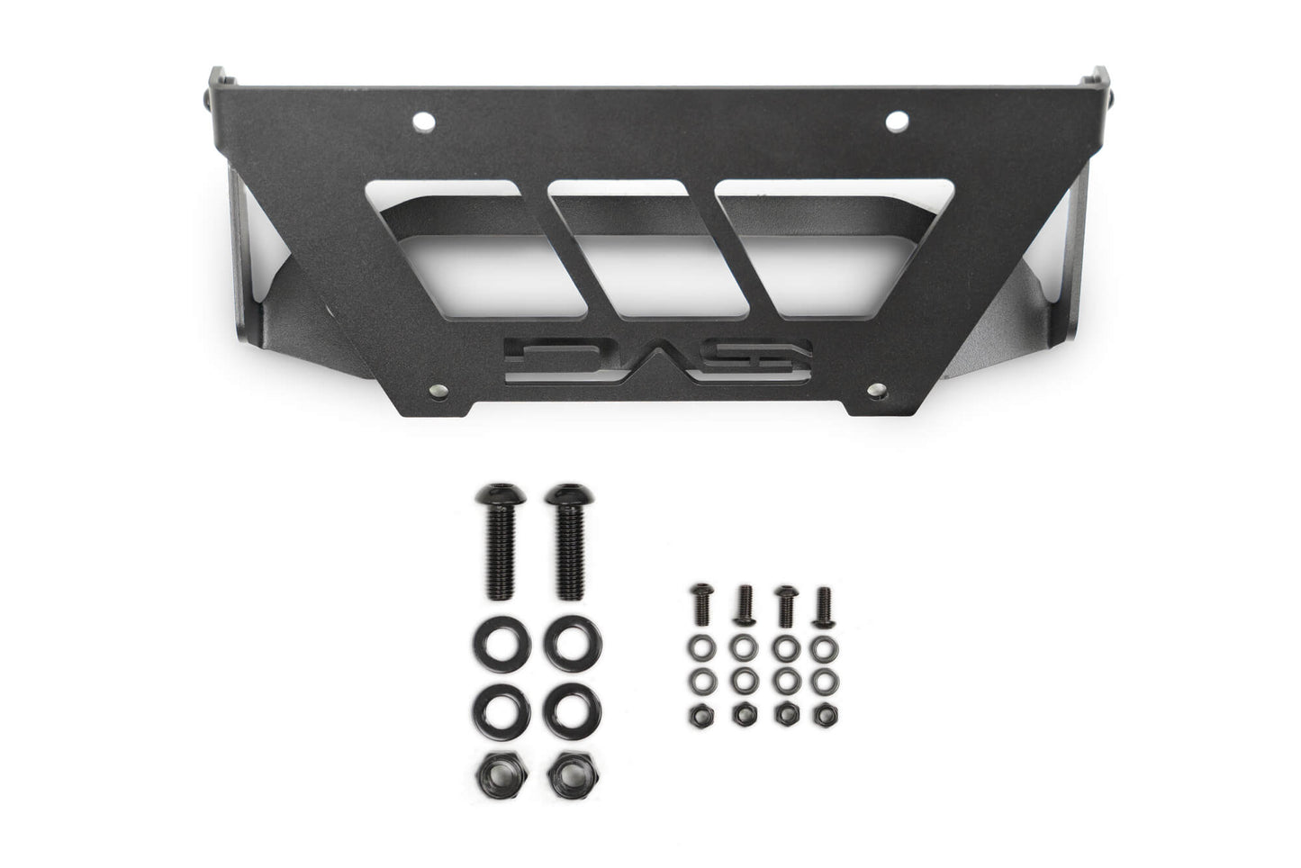 Fairlead Mounted Flip Up License Plate Bracket DV8 Offroad-10