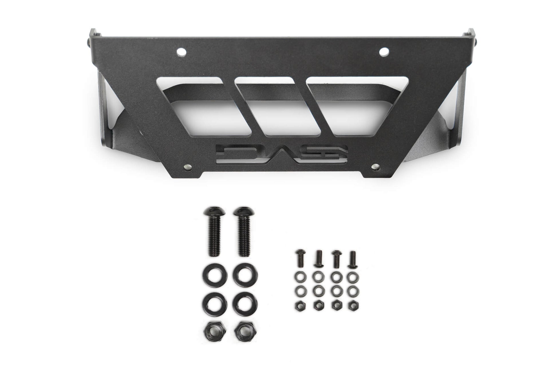 Fairlead Mounted Flip Up License Plate Bracket DV8 Offroad-10
