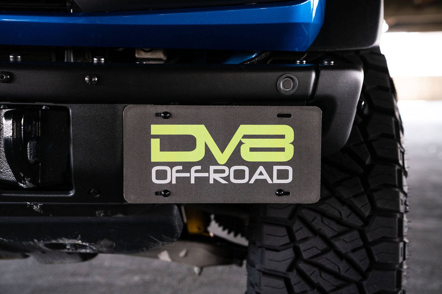2021 2024 Ford Bronco Factory Front Bumper Side License Relocation Bracket DV8 Offroad-11