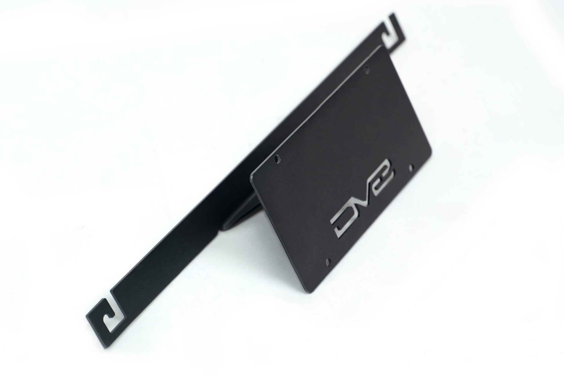 2021 2024 Ford Bronco Capable Bumper Front License Plate Mount DV8 Offroad-11