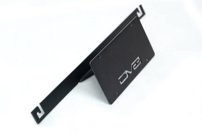 2021 2024 Ford Bronco Capable Bumper Front License Plate Mount DV8 Offroad-11