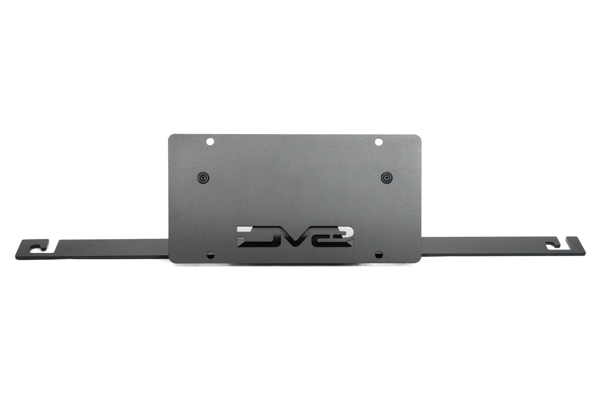 2021 2024 Ford Bronco Capable Bumper Slanted Front License Plate Mount DV8 Offroad-12