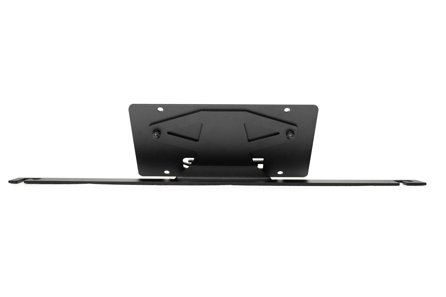 2021 2024 Ford Bronco Capable Bumper Slanted Front License Plate Mount DV8 Offroad-14