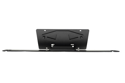 2021 2024 Ford Bronco Capable Bumper Slanted Front License Plate Mount DV8 Offroad-14