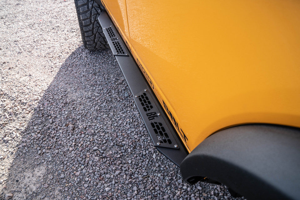 Bronco Rock Sliders 2021-2025 Ford Bronco Sliders 4 Door Bodyguard Bumpers-4