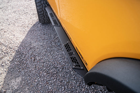 Bronco Rock Sliders 2021-2025 Ford Bronco Sliders 4 Door Bodyguard Bumpers