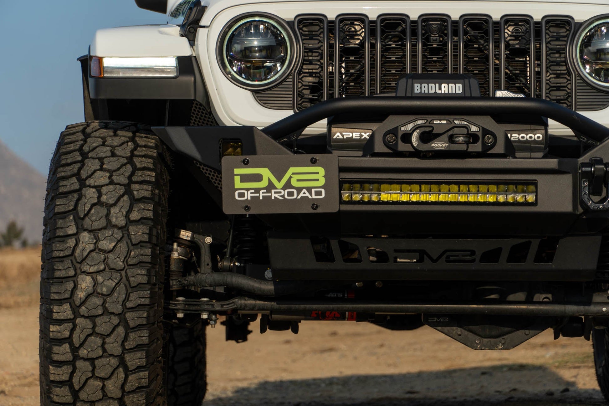 Universal Quick Release D Ring License Plate Mount DV8 Offroad-12