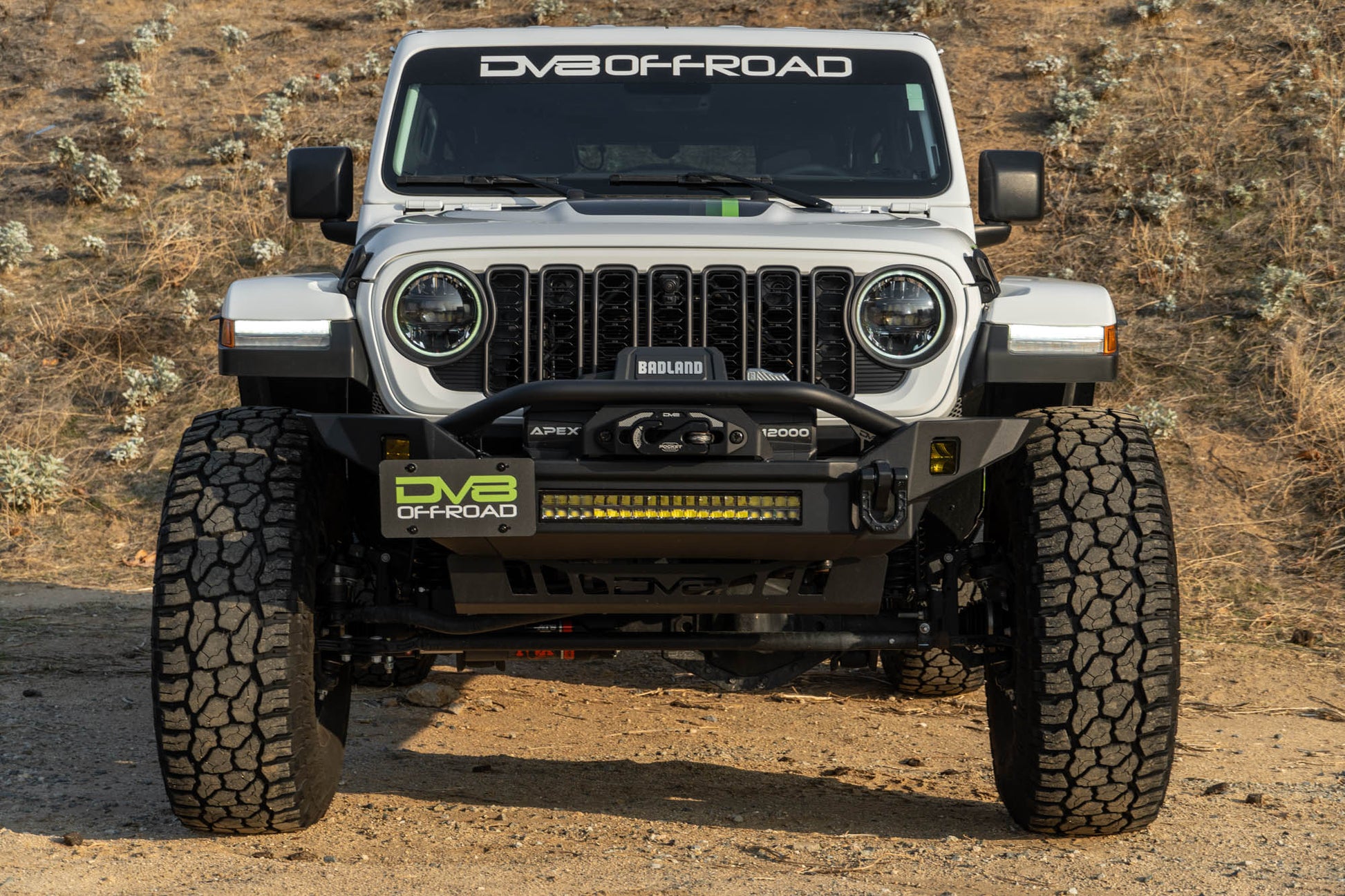 Universal Quick Release D Ring License Plate Mount DV8 Offroad-4