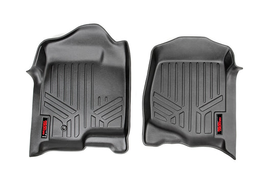 Rough Country Heavy Duty Floor Mats Front-07-13 Silverado/Sierra Rough Country
