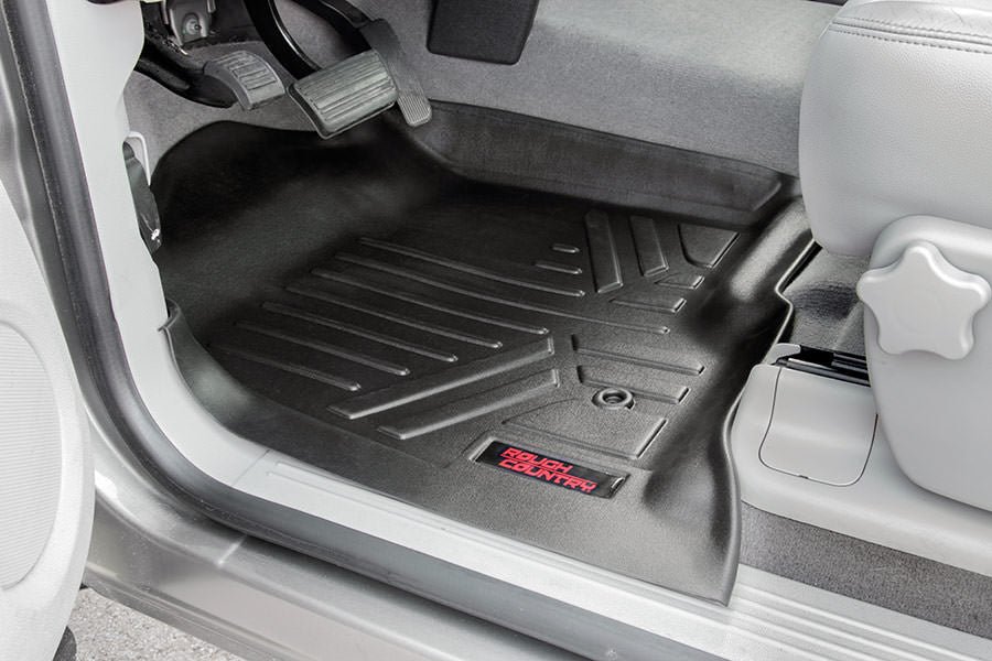 Floor Mats Front Silverado/Sierra 1500/2500HD/3500HD (07-13) Rough Country-1