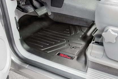 Floor Mats Front Silverado/Sierra 1500/2500HD/3500HD (07-13) Rough Country-1