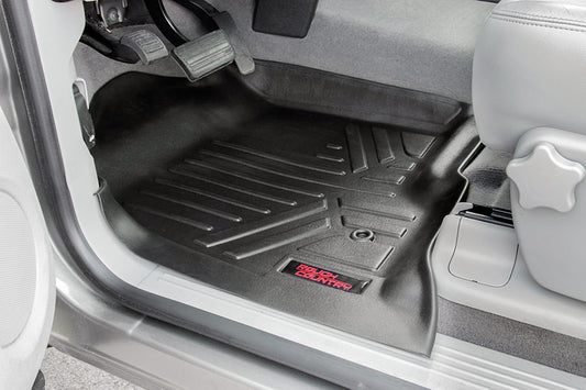 Floor Mats Front Silverado/Sierra 1500/2500HD/3500HD (07-13) Rough Country-1