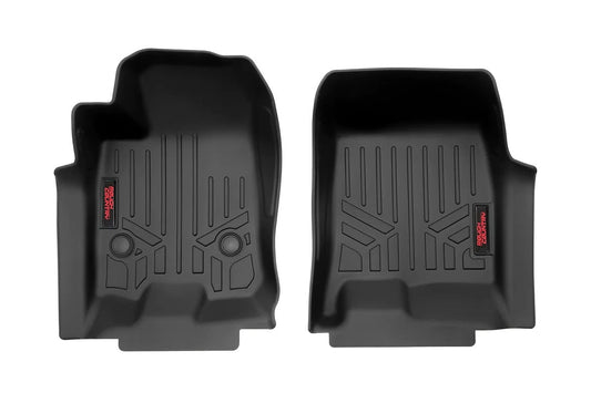 Floor Mats FR Crew Chevy/GMC Canyon/Colorado 2WD/4WD (2023-2026) Rough Country