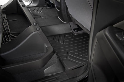 Floor Mats FR & RR Crew Chevy/GMC Canyon/Colorado 2WD/4WD (2015-2022) Rough Country-1