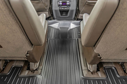 Floor Mats FR & RR FR/RR Bucket Chevy/GMC Tahoe/Yukon 2WD/4WD (21-26) Rough Country-2