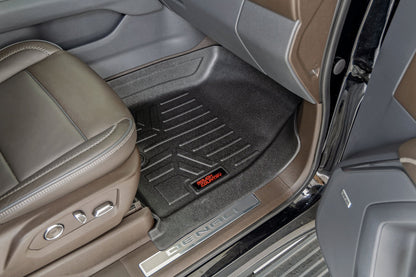 Floor Mats FR & RR FR/RR Bucket Chevy/GMC Tahoe/Yukon 2WD/4WD (21-26) Rough Country-5