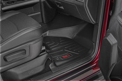 Heavy Duty Floor Mats [Front] - For 12-18 Dodge Ram, Crew/ Mega Cab Rough Country-2
