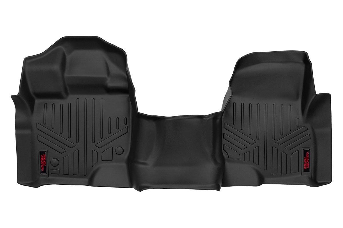 Rough Country Heavy Duty Floor Mats Front 15-20 Ford F-150 Rough Country