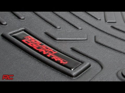 Floor Mats Front 21-Up Ford Bronco Sport 4WD Rough Country-1