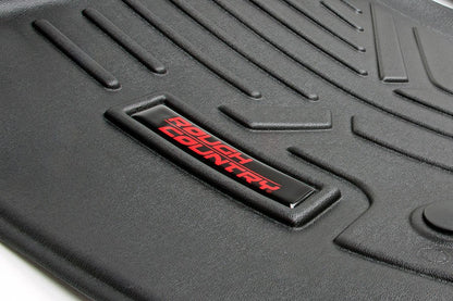 Heavy Duty Floor Mats Front 2pc-15-Up Ford F-150 Rough Country-1