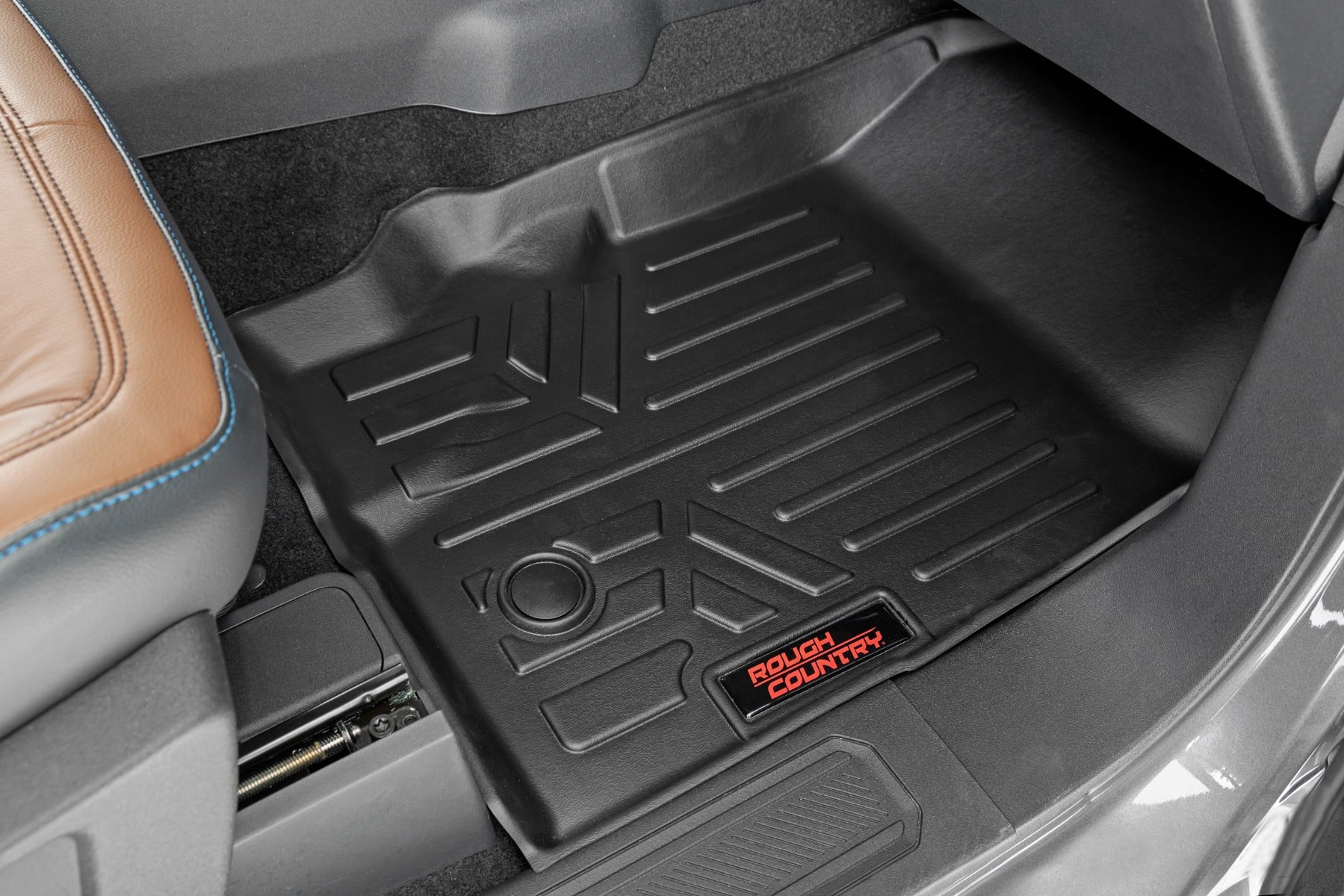 Floor Mats Front 21-22 Ford Bronco Rough Country-1