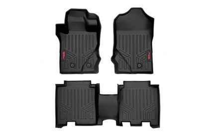 Floor Mats Front & Rear Ford Bronco 4WD (2021-2025) Rough Country