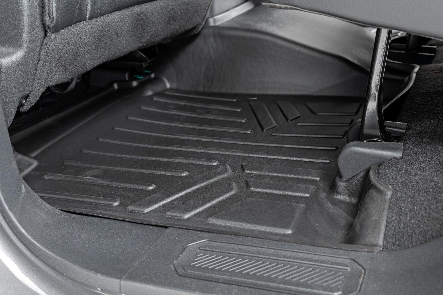 Floor Mats Front & Rear Ford Bronco 4WD (2021-2025) Rough Country-4