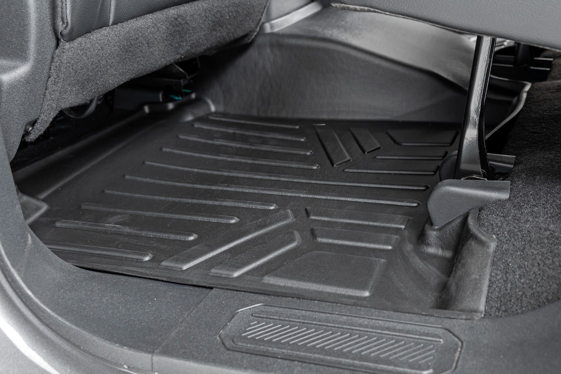Floor Mats Front & Rear Ford Bronco 4WD (2021-2025) Rough Country-4