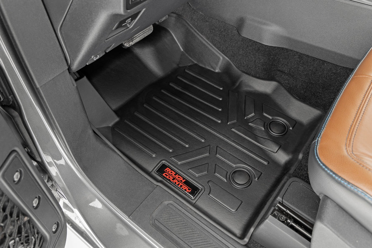Floor Mats Front 21-22 Ford Bronco Rough Country-2