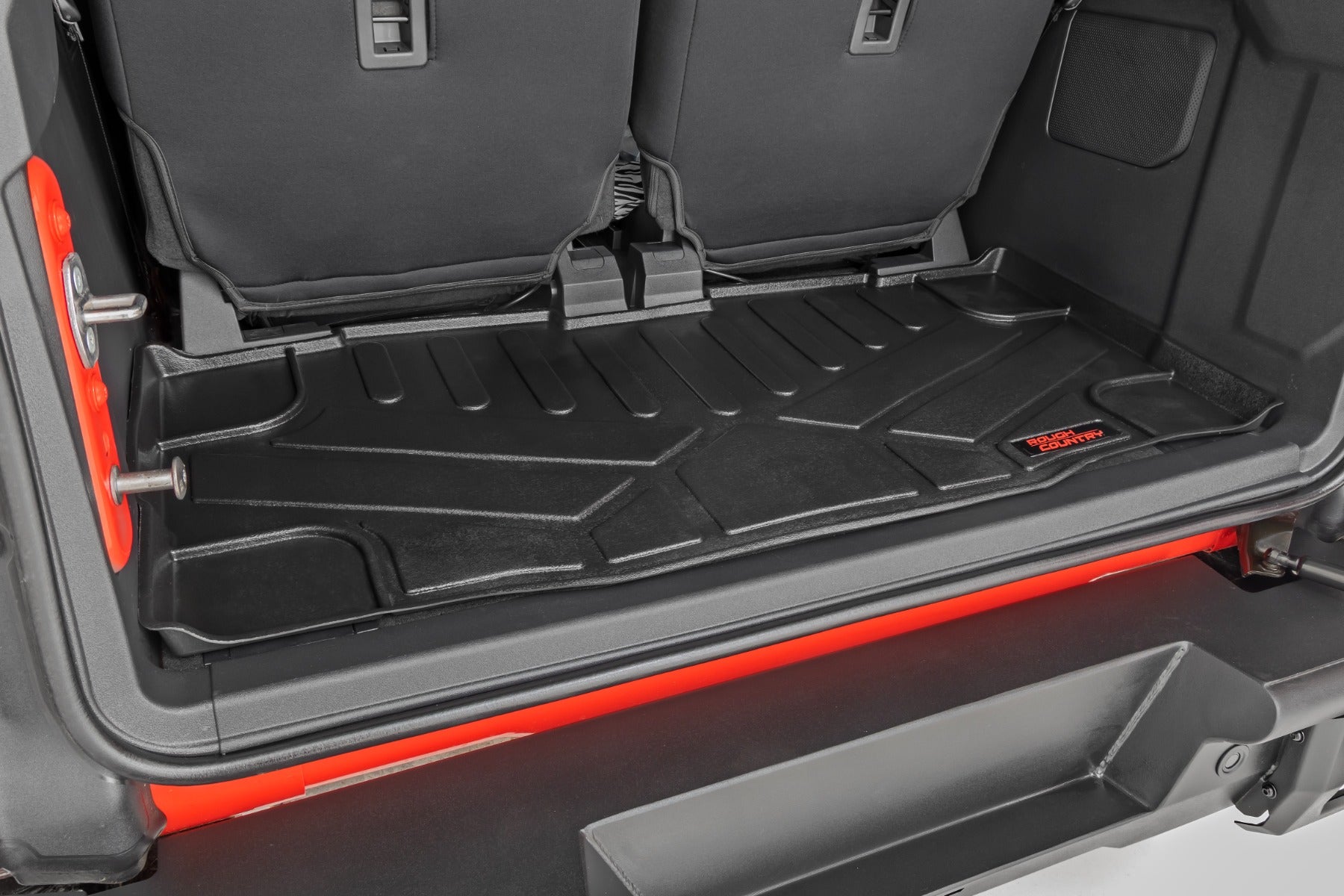 Rough Country Rear Cargo Mat 2 Door Ford Bronco 21-Up Rough Country