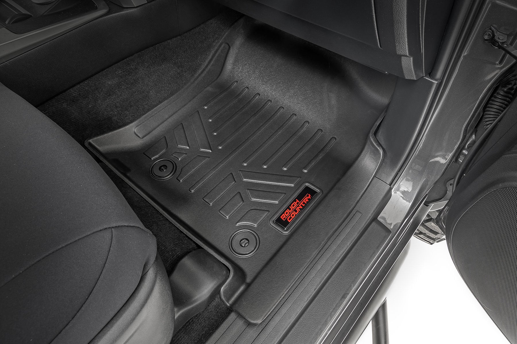 Floor Mats Front and Rear Toyota 4Runner 2WD/4WD (2013-2024) Rough Country-1