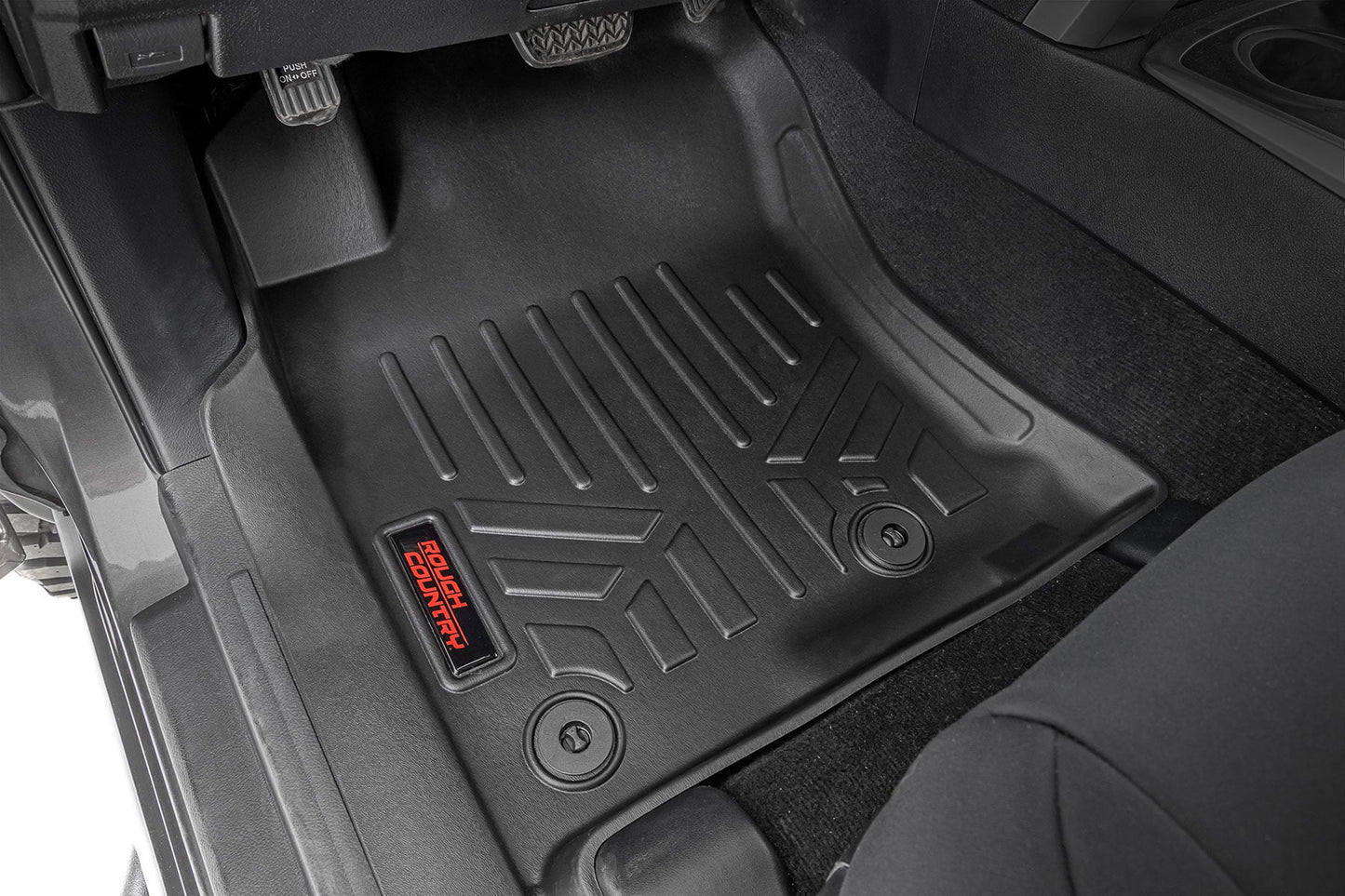 Floor Mats Front and Rear Toyota 4Runner 2WD/4WD (2013-2024) Rough Country-2